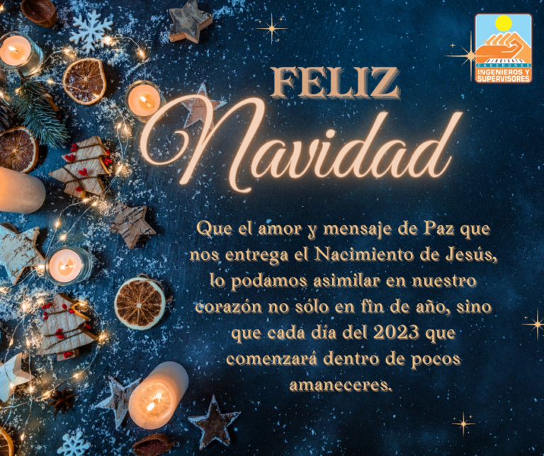Feliz Navidad Queridos Socios y Socias