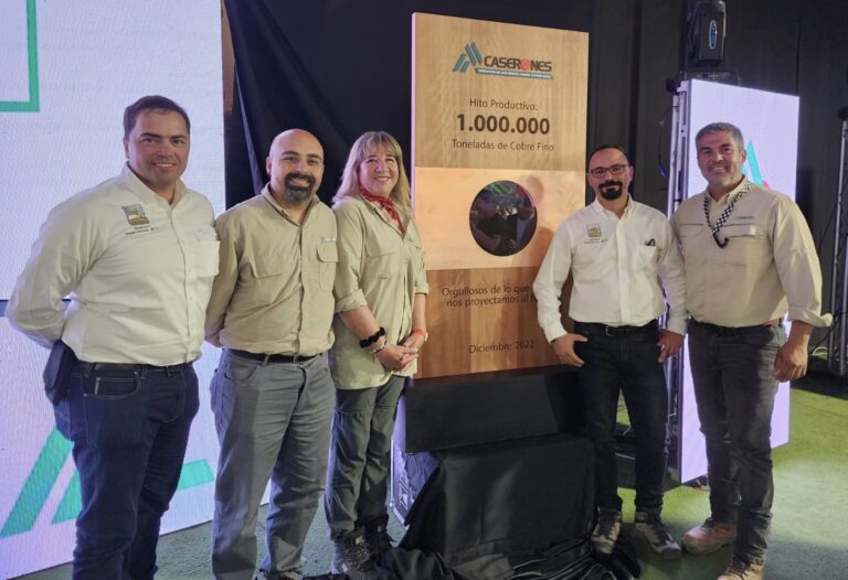 Minera Lumina Copper celebra hito de 1.000.000 de toneladas de cobre