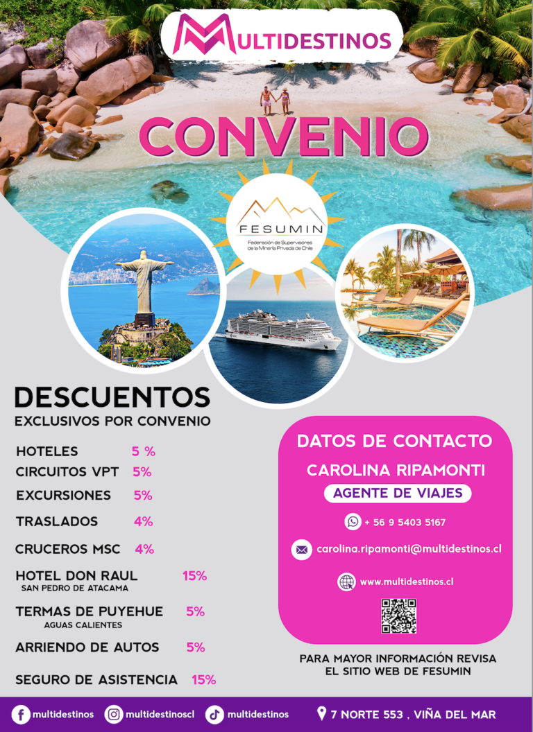 Fesumin recuerda beneficios exclusivos para sus socios