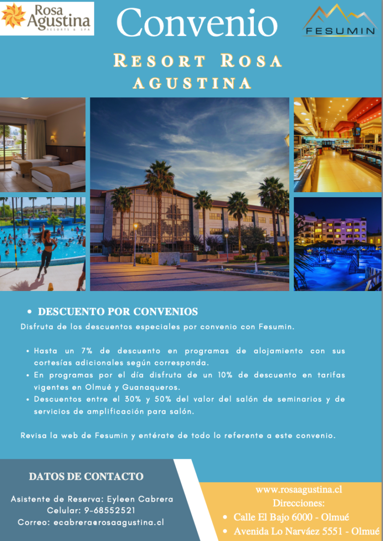 Convenios exclusivos para socios de Fesumin